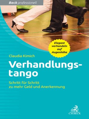 cover image of Verhandlungstango